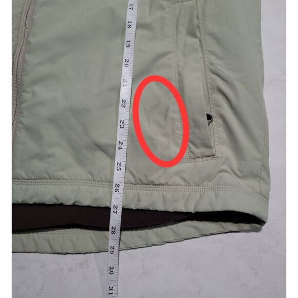 L.L. Bean Hunting Vest Fleece Lined Nylon Shell XL-Tall Beige Golf Fishing LL - Picture 5 of 7